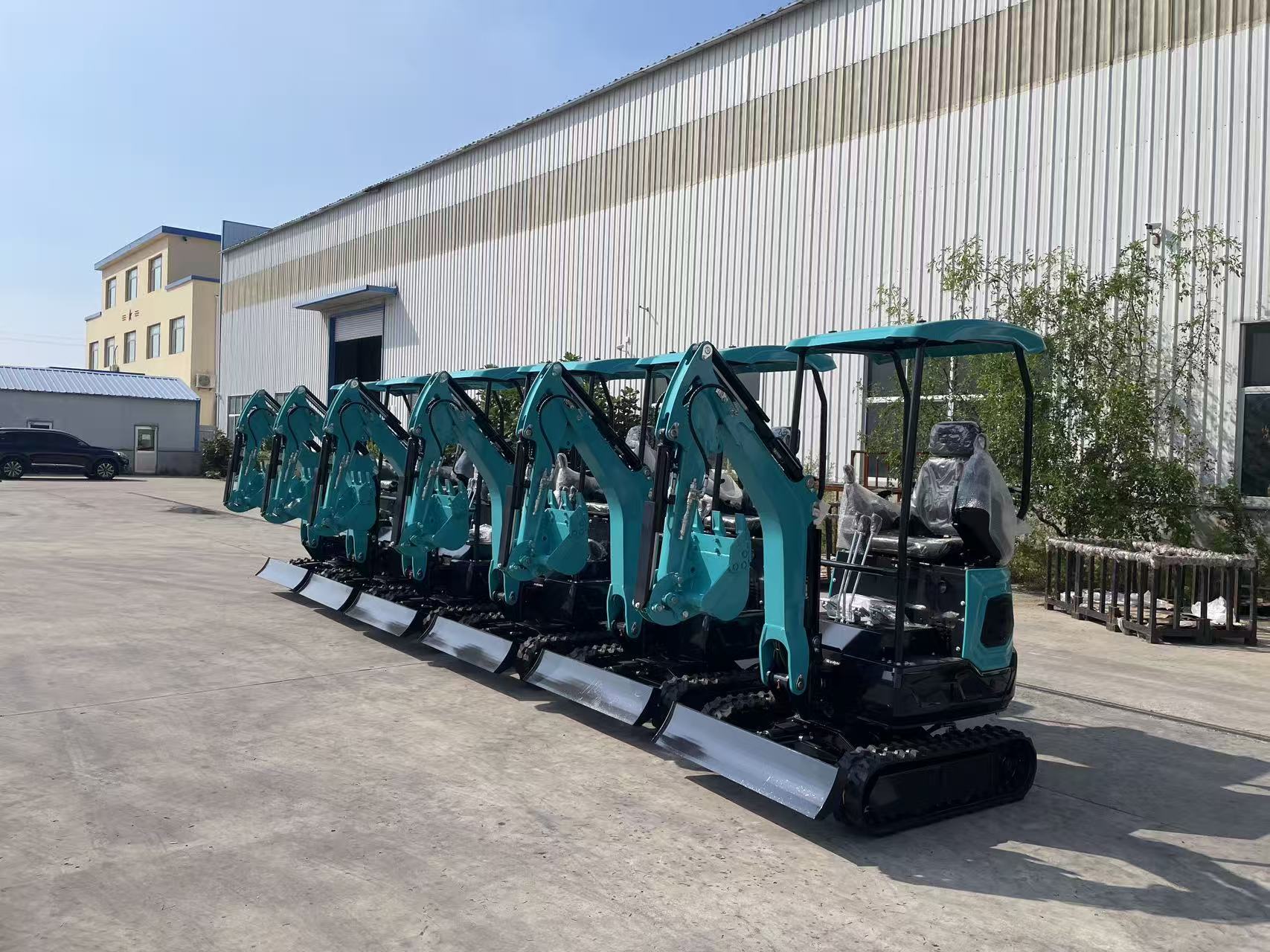 Mini-pelle Condor E15 - Vue 1